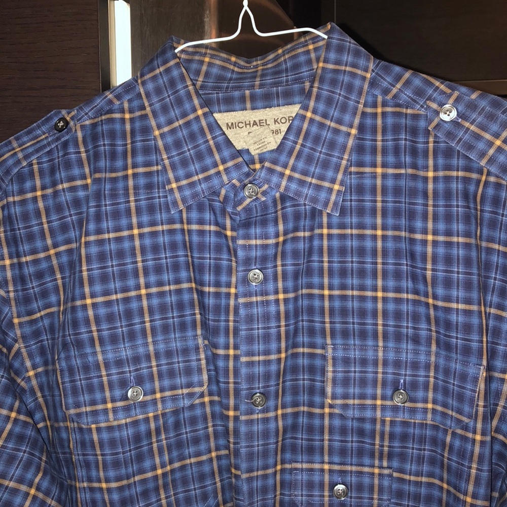 Michael kors button down shirt
